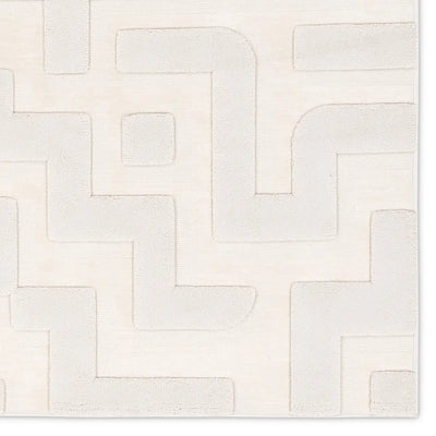 Abstract geometric pattern on a white background