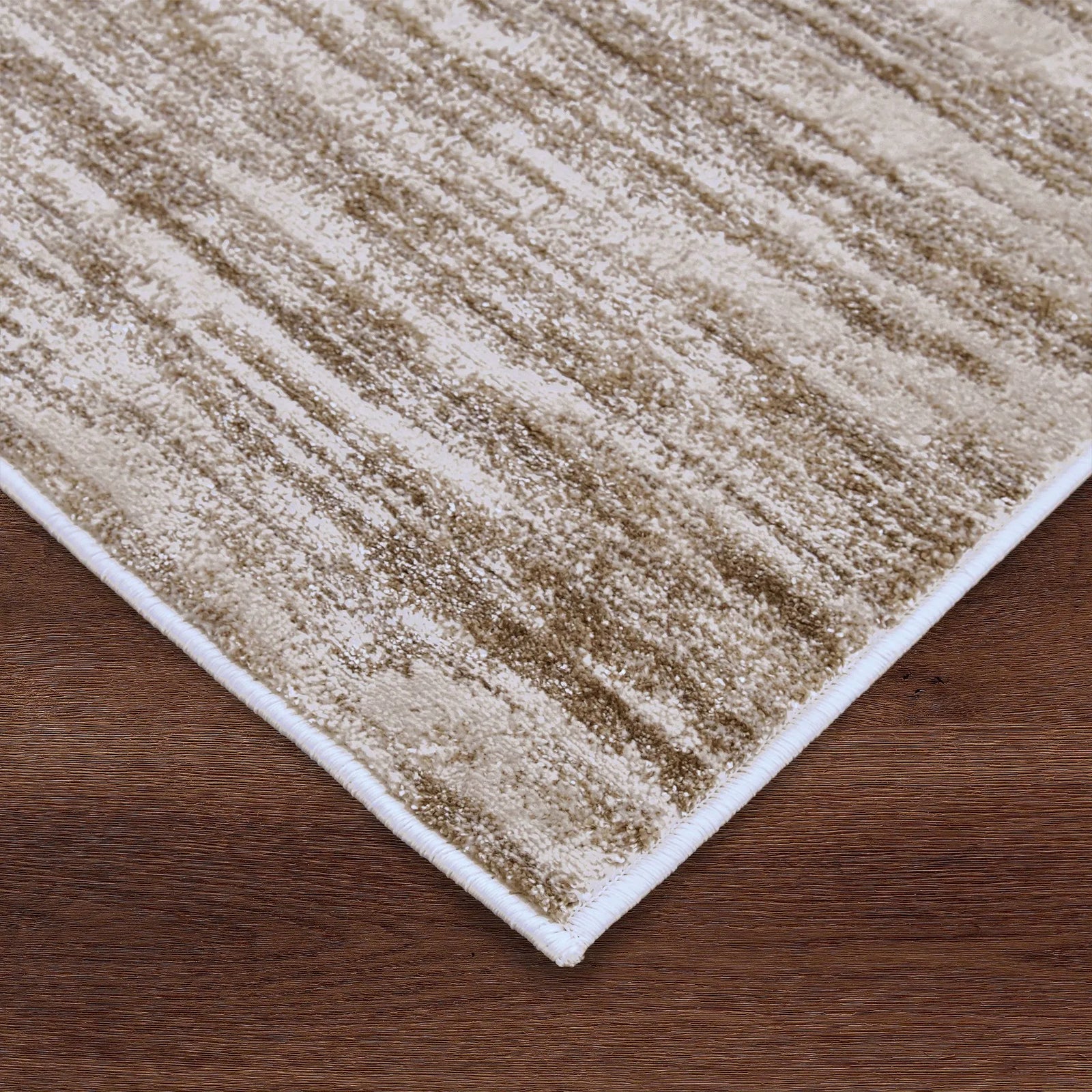 Soft Brushed Neutral Area Rug