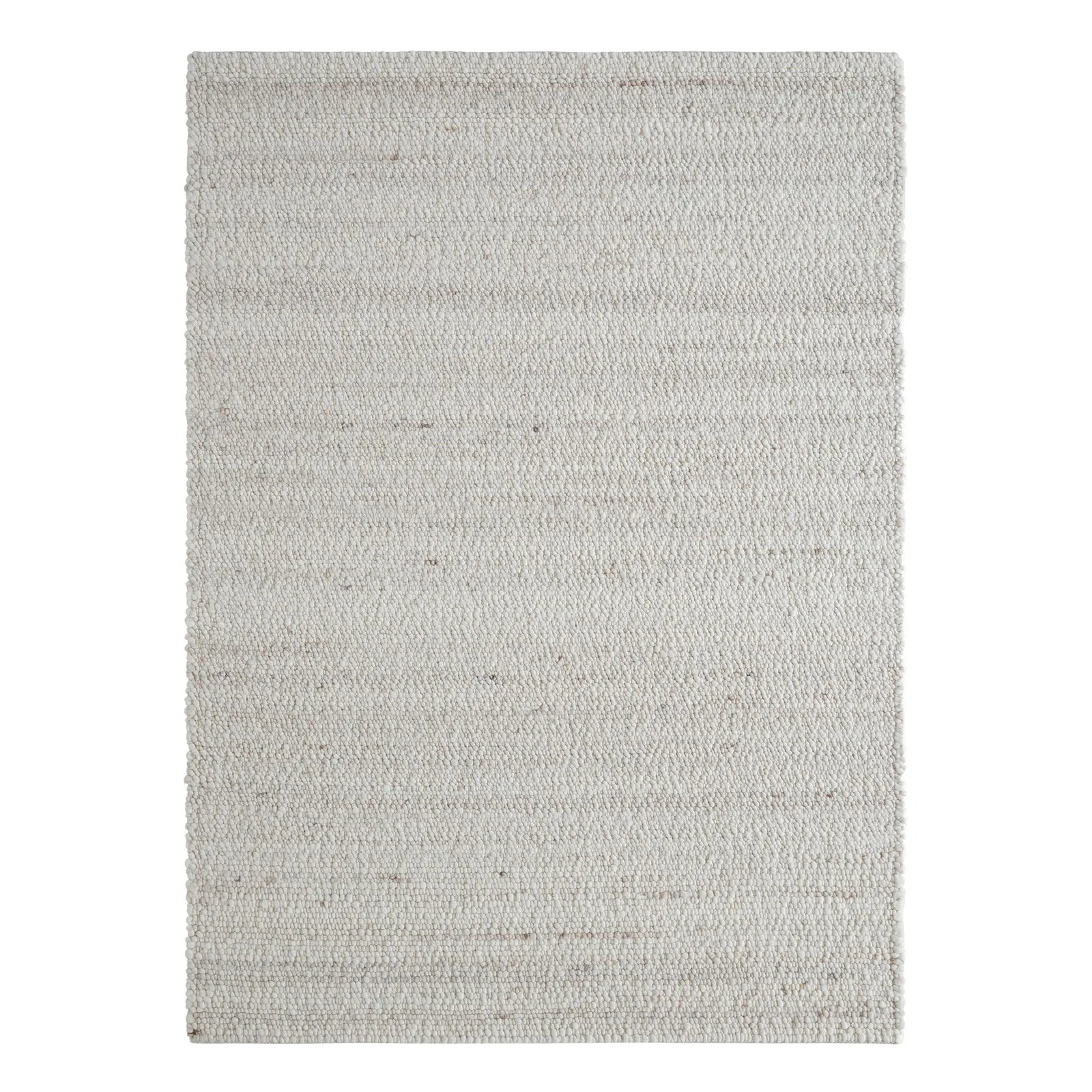Gray textured rug on a white background