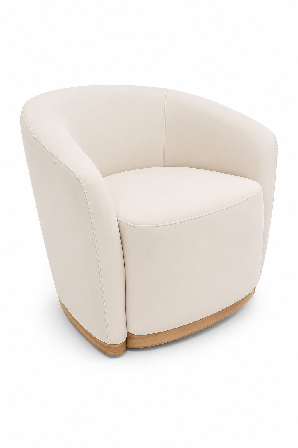 Sonia Chair With Accent Wood Frame