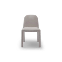 Gray chair on a white background
