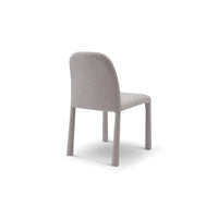 Gray chair on a white background