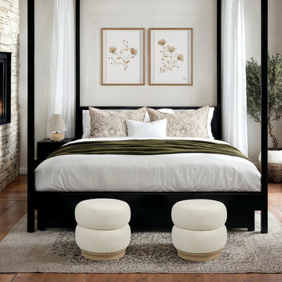 Soren Round Ottoman