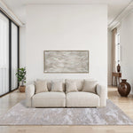 Subtle Textured Neutral Area Rug