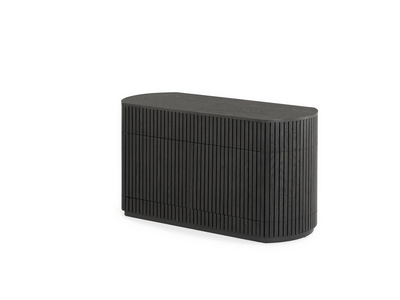 Transformer Round Sideboard - Panel Storage