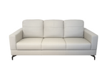 Beige sofa on a white background
