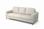 Beige sofa on a white background