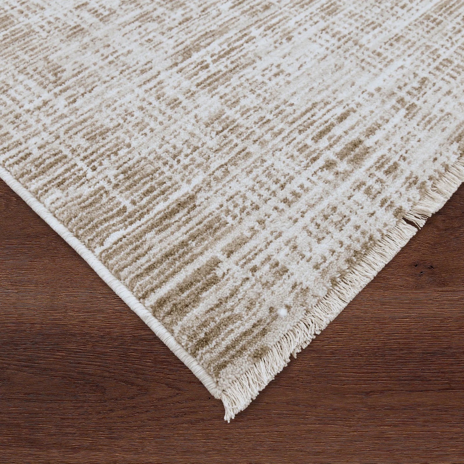 Textured Neutral Weave Area Rug