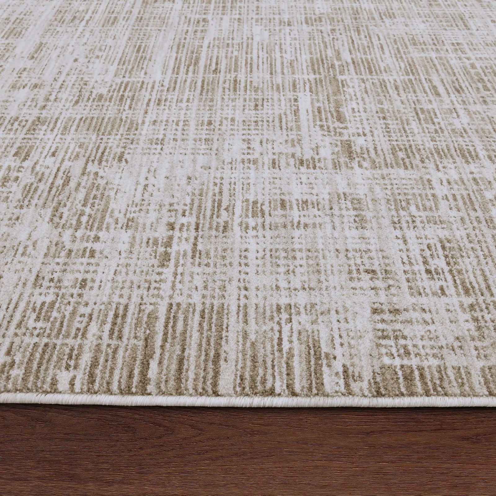 Textured Neutral Weave Area Rug