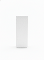 Textured Planter with stripes