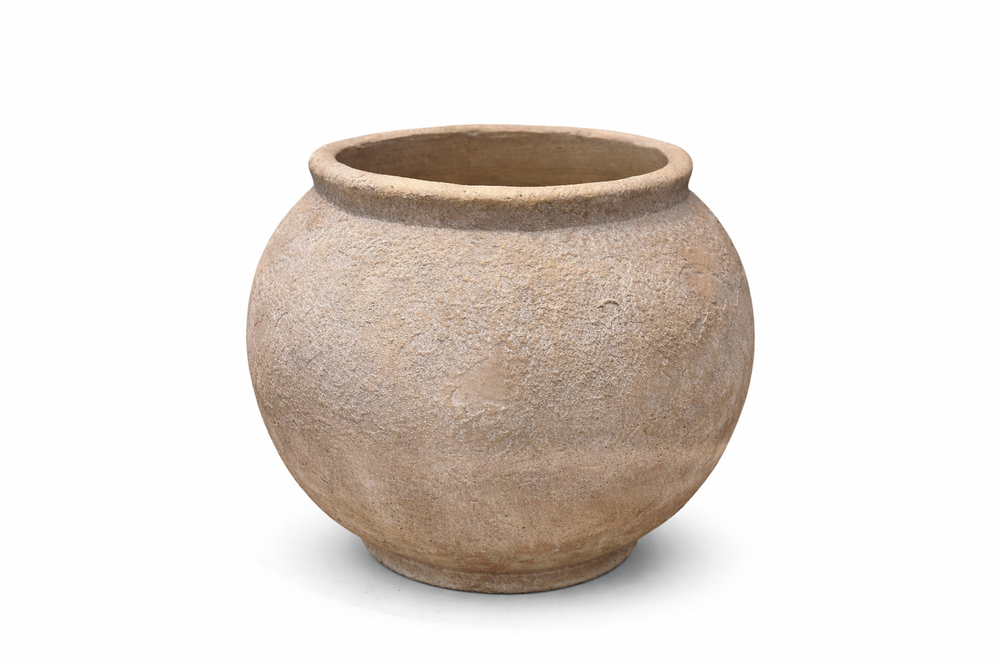 Textured Round Planter