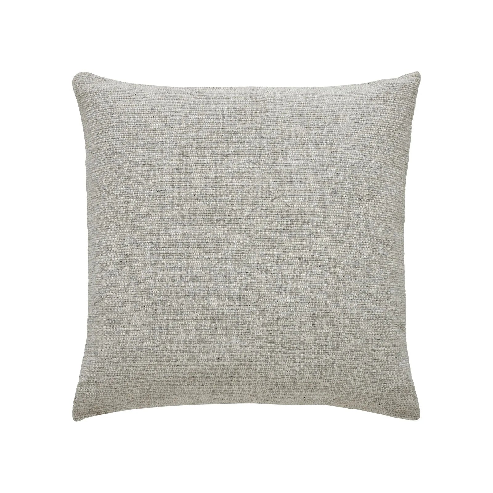 Gray textured pillow on a white background