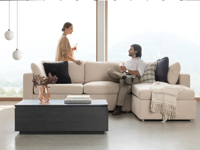 Transformer Coffee Table - Panel Storage