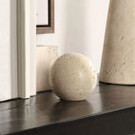 Travertine Accent Decor Object