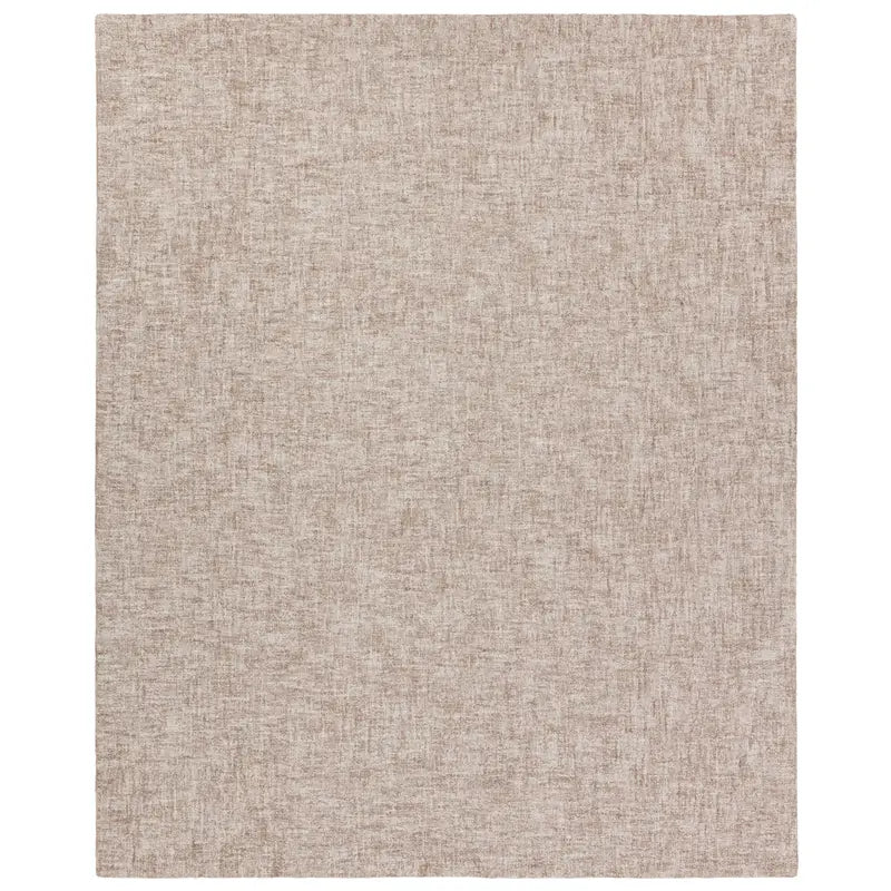Beige textured rug on a white background