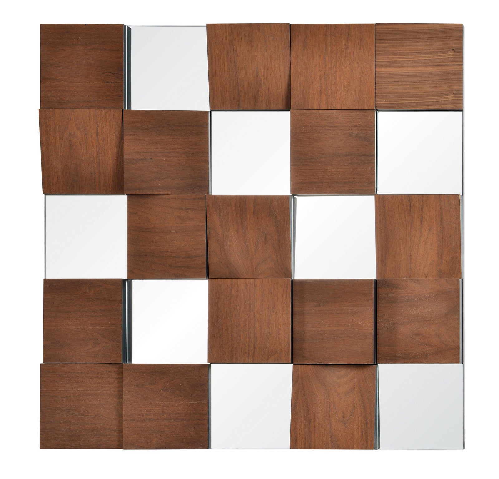 Walnut Accent Mirror