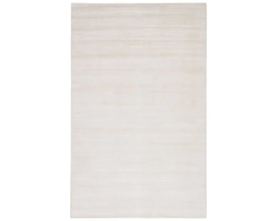 Yolanda Viscose Solid Area Rug - Snow