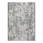 Textured area rug with a pattern on a white background