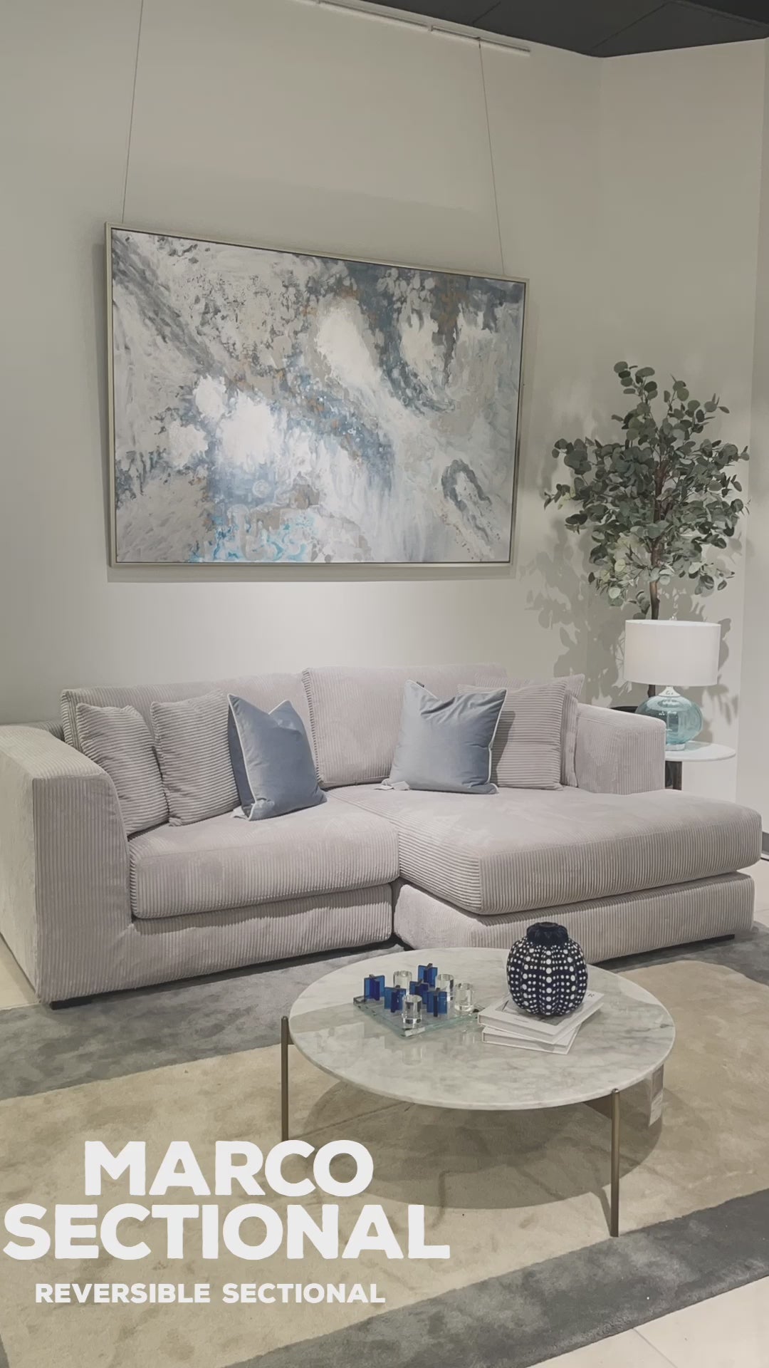 Marco reversible sectional HOYA CASA