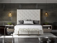 Celeste Tufted Upholstered Bed