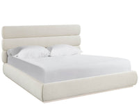 u Marceline Channel Upholstered Bed