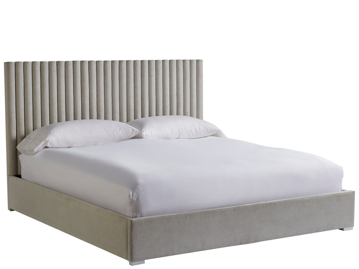 u Vienna Channelled Upholstered Bed