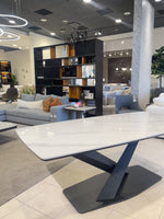 Conrad Stone top Dining table (Gloss)