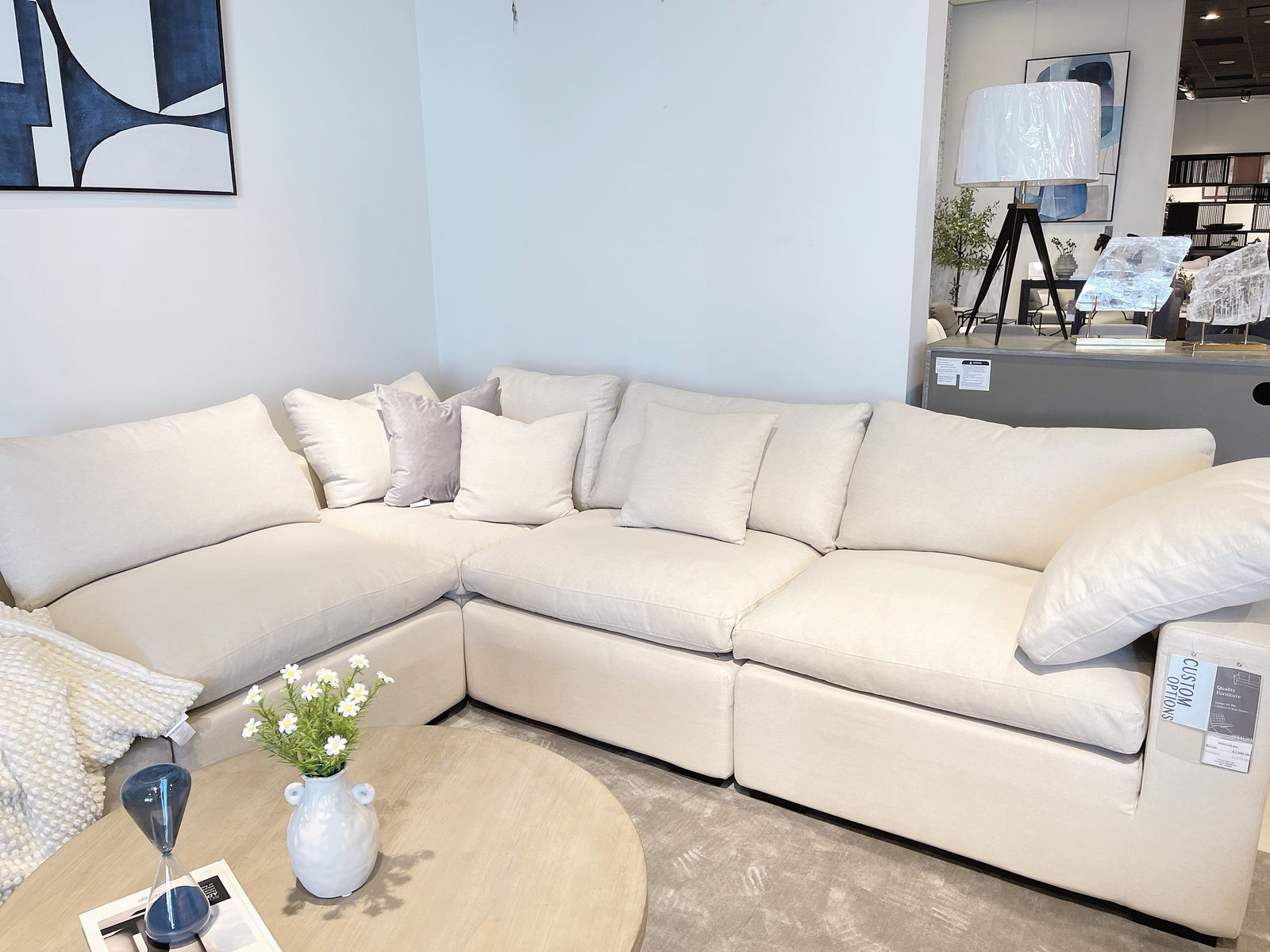 Jasper Plus Sectional (5 Modular Pieces)