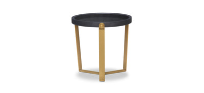 Murphy glass end table