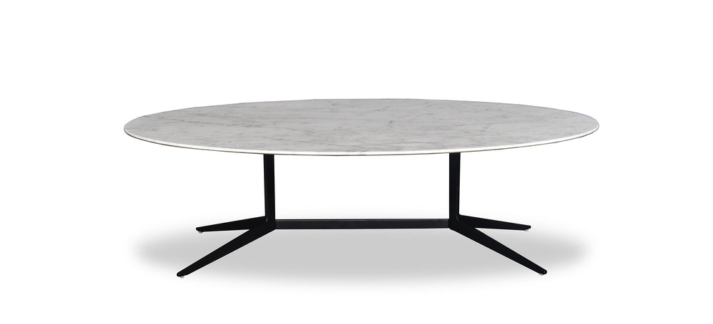 Courtney Marble Oval Coffee table Hoya Casa 