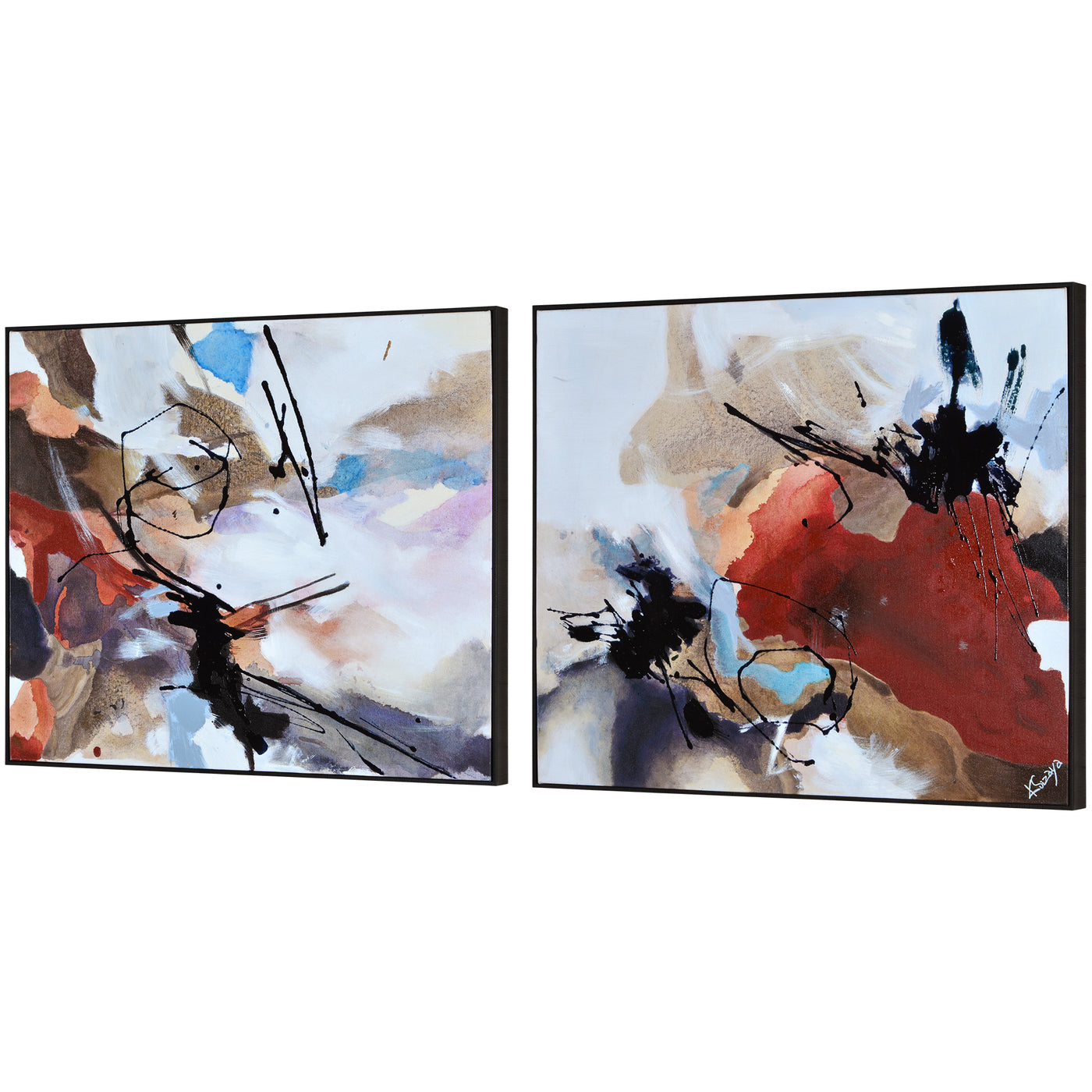 Derek Wall Art/ Painting (Set)