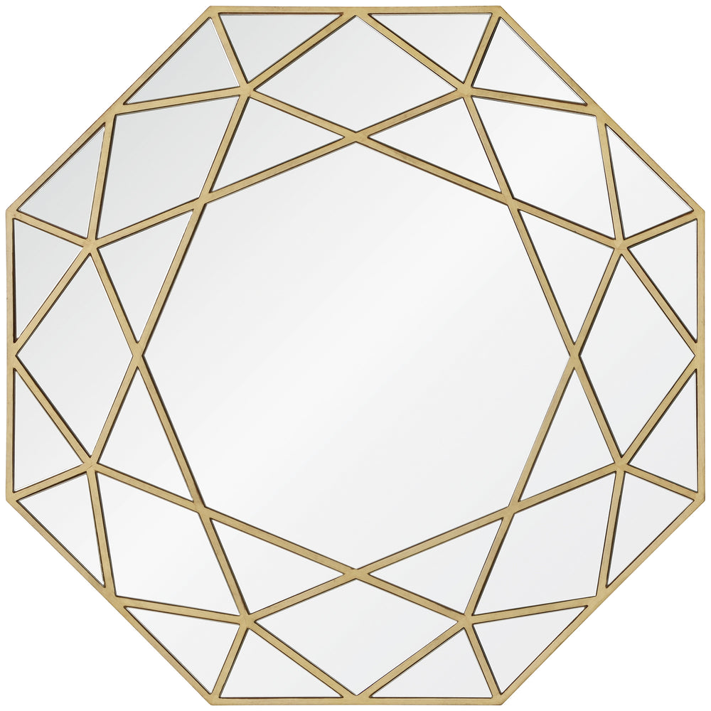 Geometric artistry mirror
