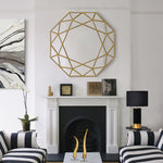 Geometric artistry mirror
