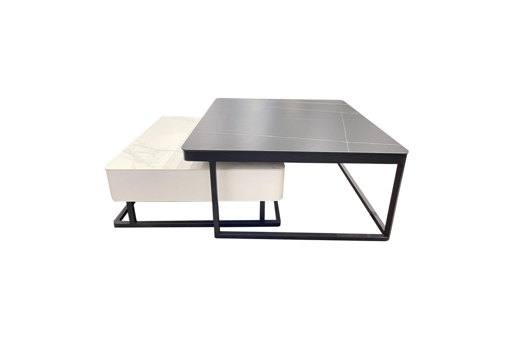 Ken Stone Top Nesting Coffee table