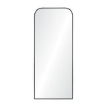 Clear phone screen protector on a white background