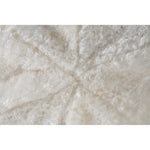 Fred Round Accent Pillow- White