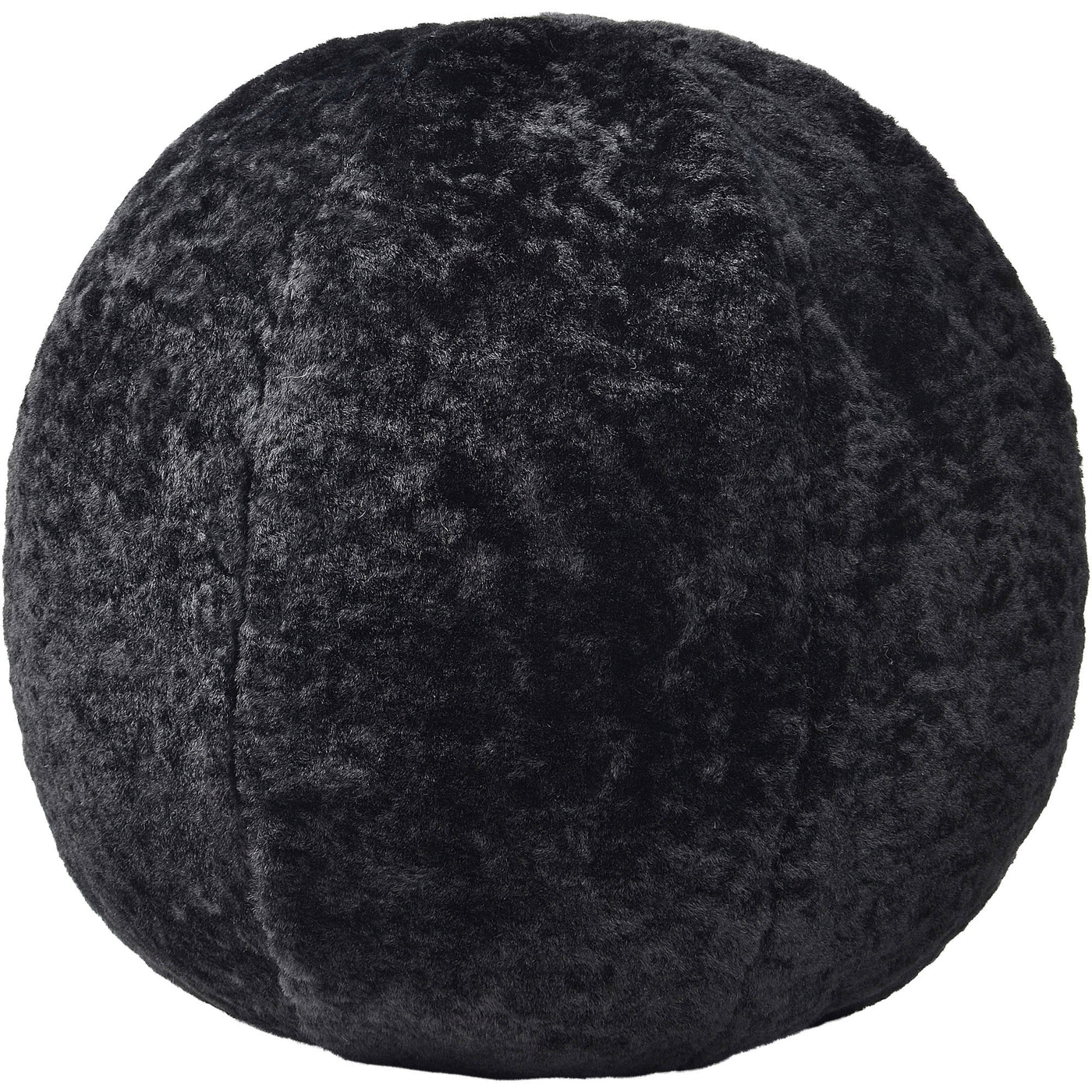 Fred Round Accent Pillow- Black