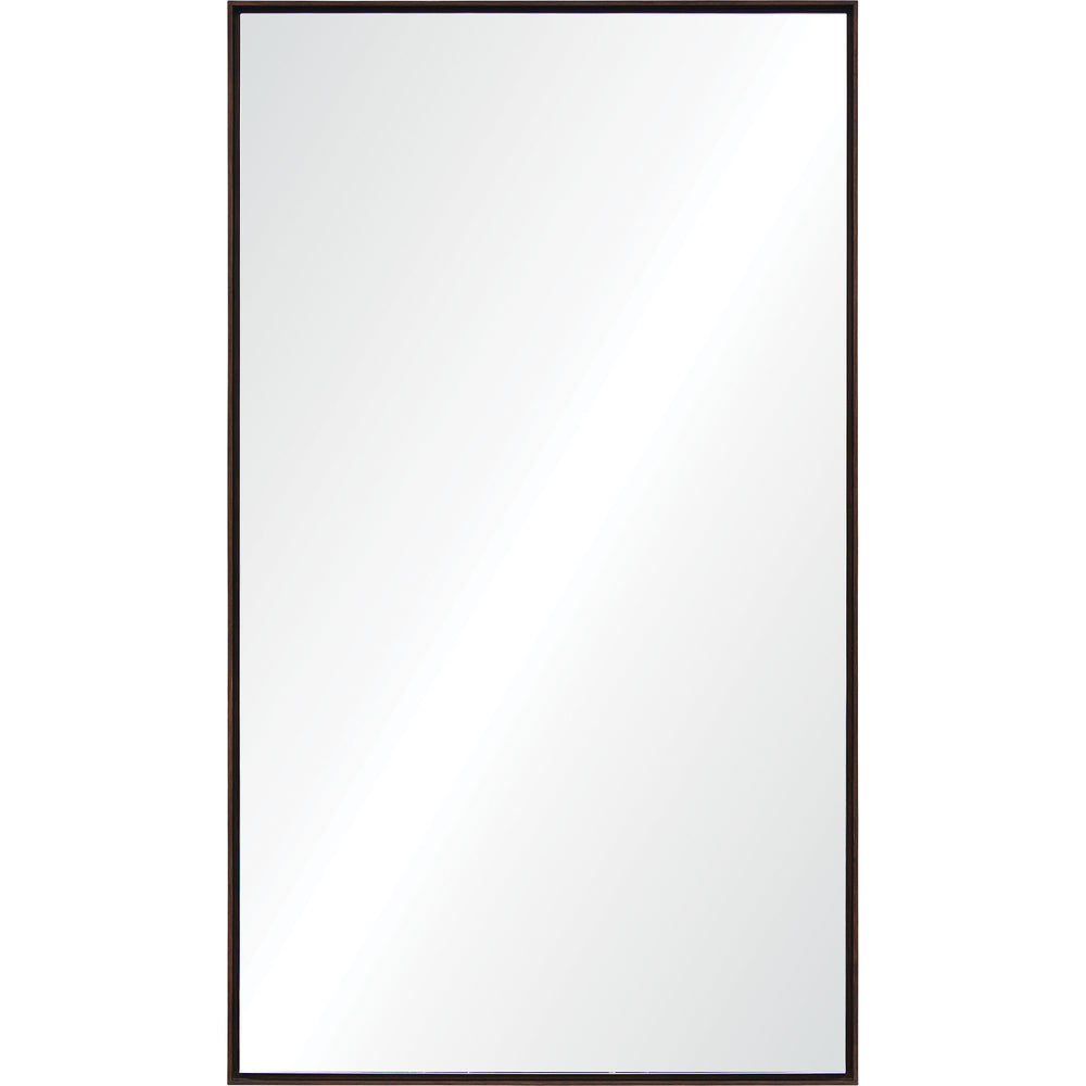 Full Length Mirror - Dark Chestnut Finish