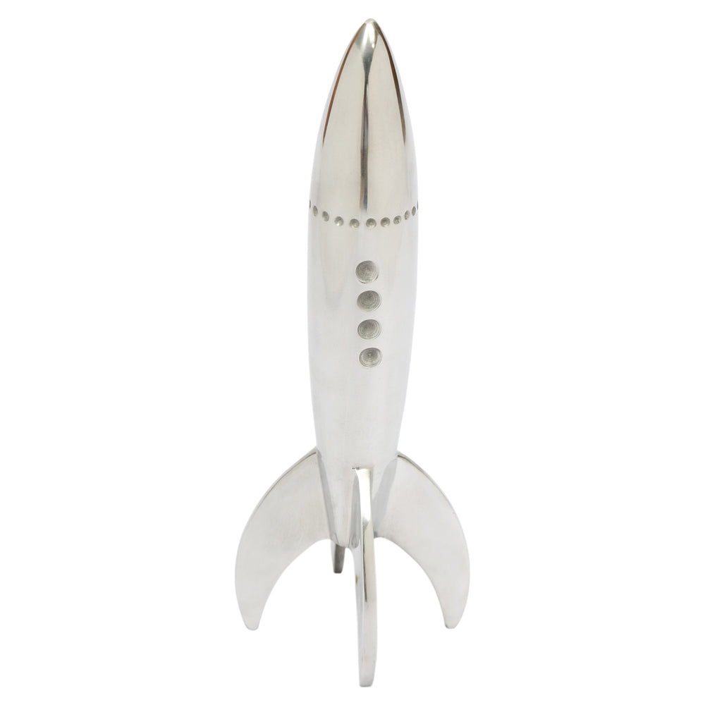 Sliver Rocket Decor